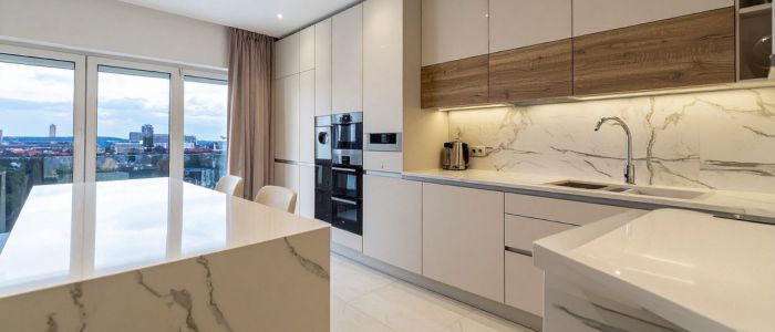 остров от технически камък