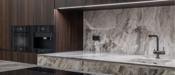 кухненски гръб от технически камък